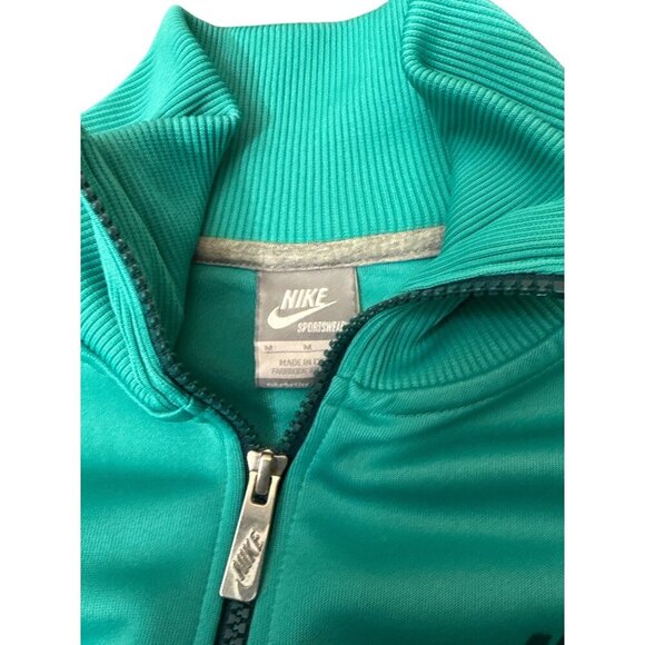 Nike Sportswear Teal Full-Zip Track Jacket M - Picture 4 of 8